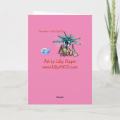 U bent Love is Electrifying Holiday Card Feestdagen Kaart (Achterkant)