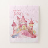 U bent Loved Palace Pink Cloud aanpasbaar Legpuzzel (Verticaal)