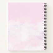 U bent Loved Palace Pink Cloud aanpasbaar Notitieboek (Achterkant)