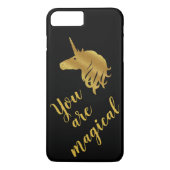 U bent Magical Gold & Black Hoesje (Achterkant)