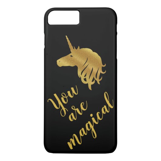 U bent Magical Gold & Black Hoesje (Achterkant)