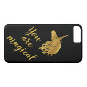 U bent Magical Gold & Black Hoesje (Achterkant (Horizontaal))
