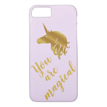 U bent Magical Gold en Lila Hoesje