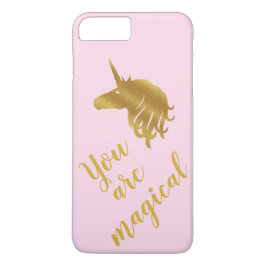 U bent Magisch Gold en Roze Hoesje