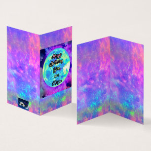 U bent Magische de kaartreeks van de Verjaardag va Kaart