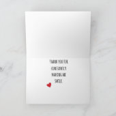 U BENT MEER BEAUTIEF DAN EEN ROOS LIEFDE KAART (Binnen)