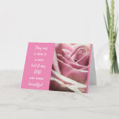 U BENT MEER BEAUTIEF DAN EEN ROOS LIEFDE KAART (Voorkant)