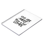 U BENT MEER DAN EEN TESTSCORE NOTITIEBOEK (Linkerzijde)