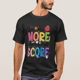 U bent meer dan een testscore testdag t-shirt