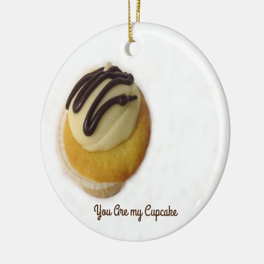 U bent mijn Cupcake-keramische versiering Keramisch Ornament (Links)