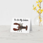 U bent mijn Jubileum of Valentijnsdag Kaart (Gele Bloem)