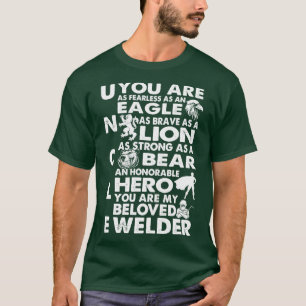 U bent mijn lasser Uncle Proud Lasser T Shirten vo T-shirt
