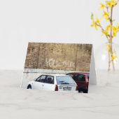 "U bent mijn leven" - Rome, Italië Kaart (Gele Bloem)