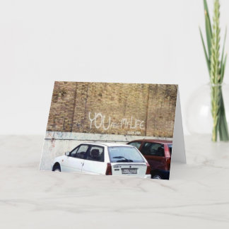 "U bent mijn leven" - Rome, Italië Kaart