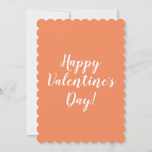 U bent Mijn Lobster Valentijn sinaasappel Kaart (Achterkant)