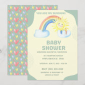 U bent mijn neonsekseneutraal Baby shower Kaart (Voorkant / Achterkant)