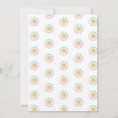 U bent mijn neonsekseneutraal Baby shower Kaart (Achterkant)