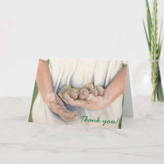 U bent mijn schat - dank u! bedankkaart