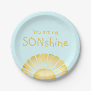 U bent mijn Sonshine-baby shower Papieren Bordje