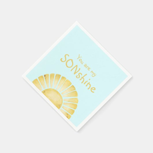 U bent mijn Sonshine-baby shower Servet (Hoek)