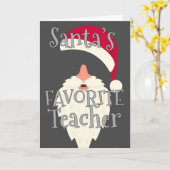 U BENT MIJN SPECIALE LERAAR "CHRISTMAS WISHT" KAART (Gele Bloem)