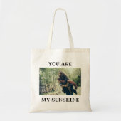 U bent mijn Sunshine Budget Canvas tas (Voorkant)
