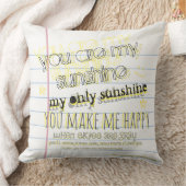U bent mijn Sunshine -Notitieboek papier grafisch  Kussen (Deken)
