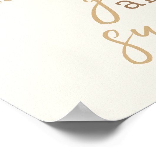 U bent mijn Sunshine Sun kwekerij Boho Decor Poster (Hoek)