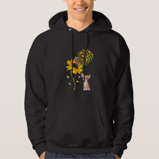 U bent mijn Sunshine Sunflower Chihuahua Mannen Vr Hoodie