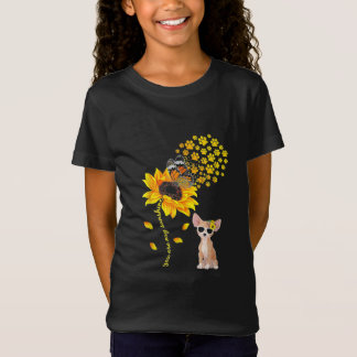 U bent mijn Sunshine Sunflower Chihuahua Mannen Vr T-shirt