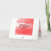 U bent mijn zeekreeft ongehoorzaam Valentijn Feestdagen Kaart (Achterkant)