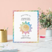 U bent mijn zonneschijn Baby shower welkom Acryl Bord (Huwelijk)