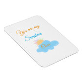 U bent mijn zonneschijn geel oranje zonnestralen b magneet (Rechterzijde)