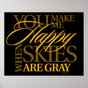 U bent Mijn Zonneschijn Poster