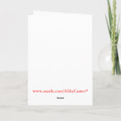 U bent Mooi maar dat is niet Enig Ding I Feestdagen Kaart (Achterkant)