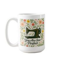 U bent naai Perfect floral antiek naaimachine