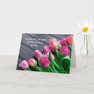 U bent net zo welkom... kaart