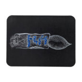 U bent niet alleen kaars compassie vriendelijkheid magneet (Horizontaal)