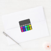 U bent niet alleen Sticker (Envelop)
