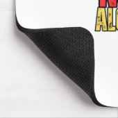 U bent niet alleen Sticker Muismat (Hoek)