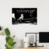 U bent niet het enige poster/Support Poster (Thuiskantoor)