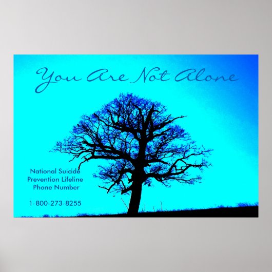 U bent niet het enige poster/Support Poster (Voorkant)