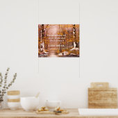 U BENT NOOIT TE OUDE AFDRUKKING C.S.LEWIS POSTER (Keuken)