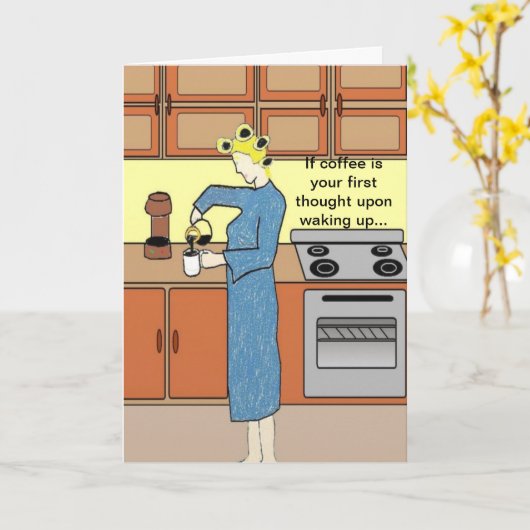 U bent normaal kaart (Gele Bloem)