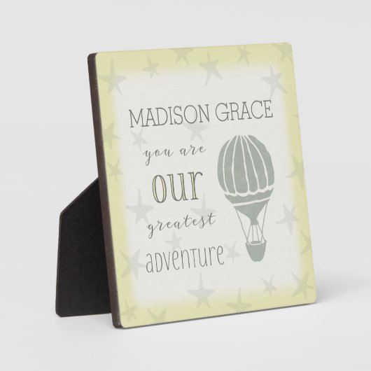 U bent ons grootste avontuur fotoplaat (Voorkant)