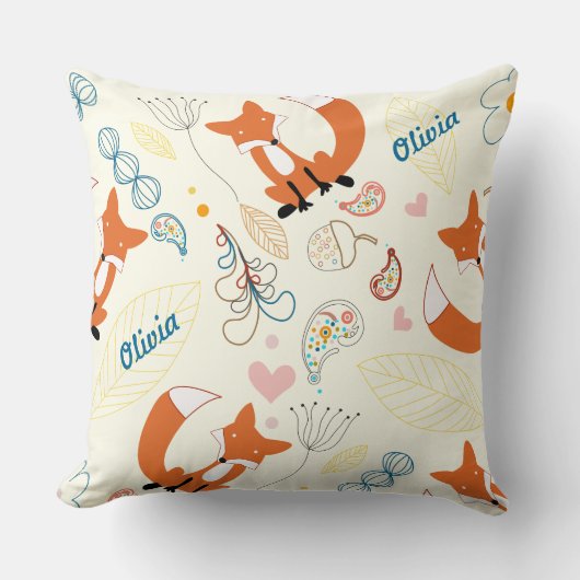 U bent ons grootste avontuur Oranje vos Kussen (Voorkant)