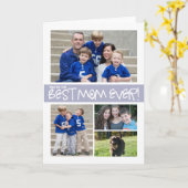 U bent ooit het Beste Mamma! Kaart (Gele Bloem)
