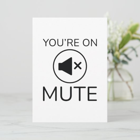 U bent op Dempen Bedankkaart (Staand voorkant)