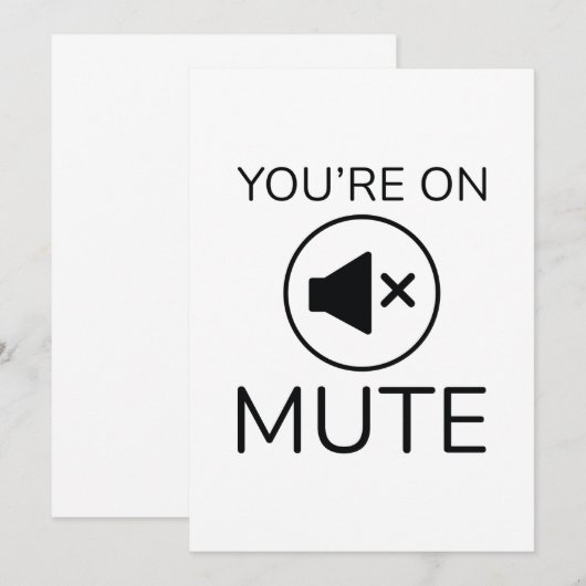 U bent op Dempen Bedankkaart (Voorkant / Achterkant)