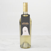 U bent opgeBoost Halloween Cute Ghost Bottle Ta Flessenhanger (Op fles)
